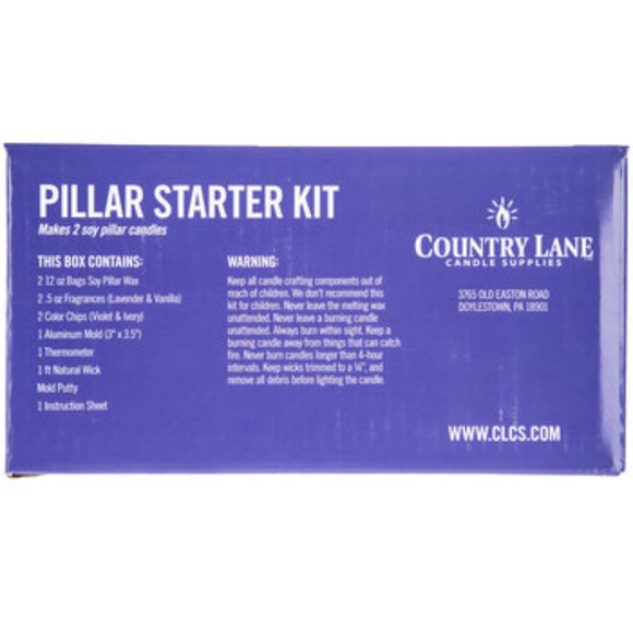 Country Lane Other Pillar Candle Starter Kit Poshmark